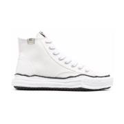 Witte hoge sneakers Mihara Yasuhiro , White , Heren