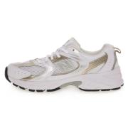 530 Wit-Goud Sneakers New Balance , White , Dames