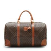 Pre-owned Canvas travel-bags Celine Vintage , Brown , Dames