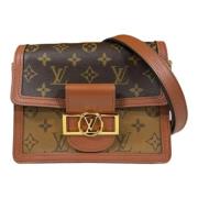 Pre-owned Canvas louis-vuitton-bags Louis Vuitton Vintage , Brown , Da...