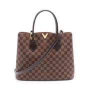 Pre-owned Canvas louis-vuitton-bags Louis Vuitton Vintage , Brown , Da...