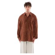 Beige People's Hand Shirt Magliano , Brown , Heren