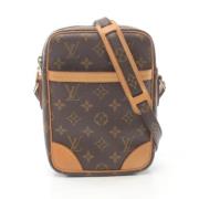 Pre-owned Canvas shoulder-bags Louis Vuitton Vintage , Brown , Dames