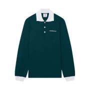 Groene Polo Sweater Lange Mouw Casablanca , Green , Heren