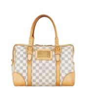 Pre-owned Canvas louis-vuitton-bags Louis Vuitton Vintage , White , Da...