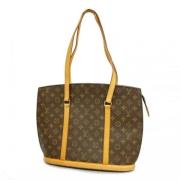 Pre-owned Fabric shoulder-bags Louis Vuitton Vintage , Brown , Dames