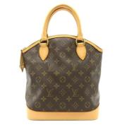 Pre-owned Canvas handbags Louis Vuitton Vintage , Brown , Dames