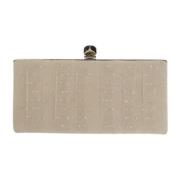 Pre-owned Canvas pouches Jimmy Choo Pre-owned , Beige , Dames