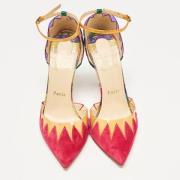 Pre-owned Leather heels Christian Louboutin Pre-owned , Multicolor , D...