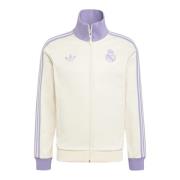 Real Madrid Beckenbauer Track Top Adidas , White , Heren