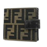 Pre-owned Canvas wallets Fendi Vintage , Brown , Dames