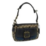 Pre-owned Canvas handbags Coach Pre-owned , Beige , Dames