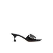 Gehakte pantoffels Marni , Black , Dames