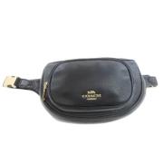 Pre-owned Leather crossbody-bags Coach Pre-owned , Black , Dames