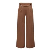 Bruine Wijde Culottes Zacht Ademend Jacqueline de Yong , Brown , Dames