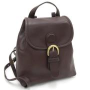 Pre-owned Leather backpacks Coach Pre-owned , Brown , Dames