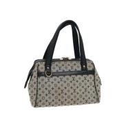 Pre-owned Canvas handbags Louis Vuitton Vintage , Blue , Dames