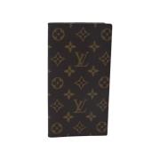 Pre-owned Canvas wallets Louis Vuitton Vintage , Brown , Dames