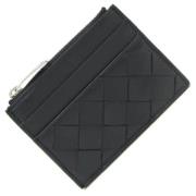 Pre-owned Leather wallets Bottega Veneta Vintage , Black , Unisex