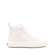 Beige Veterschoen met Logo Amiri , White , Heren