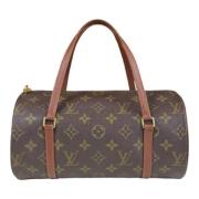 Pre-owned Fabric louis-vuitton-bags Louis Vuitton Vintage , Brown , Da...