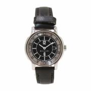 Pre-owned Leather watches Bvlgari Vintage , Black , Dames