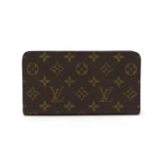 Pre-owned Canvas wallets Louis Vuitton Vintage , Brown , Dames