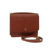 Pre-owned Leather louis-vuitton-bags Louis Vuitton Vintage , Brown , D...