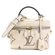 Pre-owned Leather louis-vuitton-bags Louis Vuitton Vintage , Beige , D...