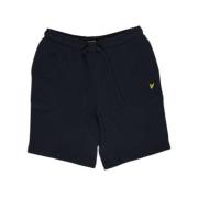 Blauwe Katoenen Shorts Bermuda Herfst/Winter Lyle & Scott , Blue , Her...