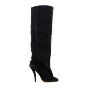 Slate Suede Esther Laarzen Paris Texas , Black , Dames