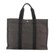 Pre-owned Canvas totes Hermès Vintage , Brown , Dames