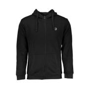 Zwarte Katoenen Trui Sergio Tacchini , Black , Heren