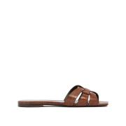 Sandalen met unieke stijl Saint Laurent , Brown , Dames