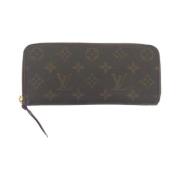 Pre-owned Canvas wallets Louis Vuitton Vintage , Brown , Dames