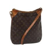 Pre-owned Canvas shoulder-bags Louis Vuitton Vintage , Brown , Dames