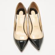 Pre-owned Leather heels Christian Louboutin Pre-owned , Black , Dames