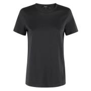 Stijlvolle Apex Tee voor gemakkelijk dragen Theory , Black , Dames