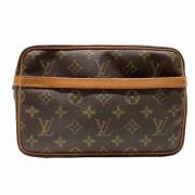 Pre-owned Fabric louis-vuitton-bags Louis Vuitton Vintage , Brown , Da...