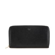 Pre-owned Leather wallets Celine Vintage , Black , Dames