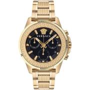 Heren chronograaf armbandhorloge Greca Action Ve3J00622 Versace , Yell...