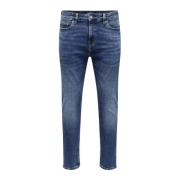 Casual Herenbroek Only & Sons , Blue , Heren