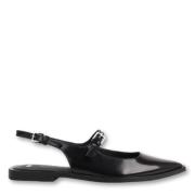 Puntige slingback schoen Bronx , Black , Dames