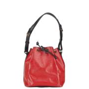 Pre-owned Leather shoulder-bags Louis Vuitton Vintage , Red , Dames