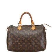 Pre-owned Fabric louis-vuitton-bags Louis Vuitton Vintage , Brown , Da...