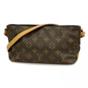 Pre-owned Fabric shoulder-bags Louis Vuitton Vintage , Brown , Dames