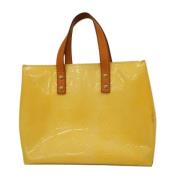 Pre-owned Leather shoulder-bags Louis Vuitton Vintage , Yellow , Dames