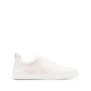 Off-White Leren Sneakers Triple Stitch Ermenegildo Zegna , Beige , Her...