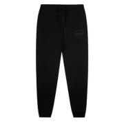 Klassieke zwarte fleece-sweatpants Fear Of God , Black , Heren