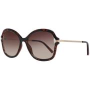 Bruine Vlinder Zonnebril Verloop UV Bescherming Guess , Brown , Dames